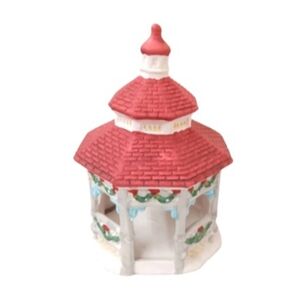 Vintage 1996 Dickens Gazebo Collectables | EUC | Hand Painted Porcelain